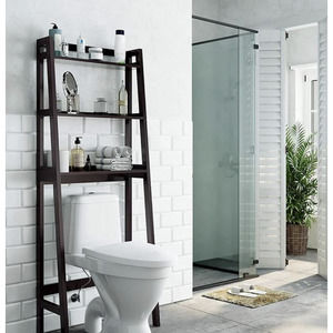 NIB solid wood toilet storage rack